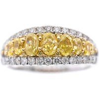 Gelber SI2 Brillant-Goldring (CIRARI) Gelber SI2 Brillant-Goldring (CIRARI)