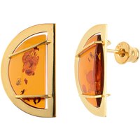 Baltischer Cognac-Bernstein-Silberohrringe (dagen) Baltischer Cognac-Bernstein-Silberohrringe (dagen)