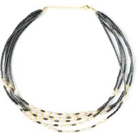 Edelstein-Silberhalskette (Riya) Edelstein-Silberhalskette (Riya)