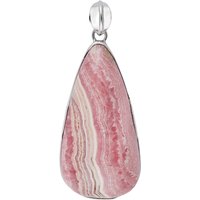 Rhodochrosit-Silberanhänger (Bali Barong) Rhodochrosit-Silberanhänger (Bali Barong)