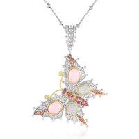 Opal-Silberhalskette (Dallas Prince Designs) Opal-Silberhalskette (Dallas Prince Designs)