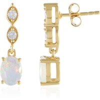 Welo-Opal-Silberohrringe (Adela Silber) Welo-Opal-Silberohrringe (Adela Silber)