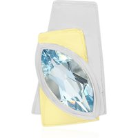 Himmelblauer Topas-Silberanhänger (MONOSONO COLLECTION) Himmelblauer Topas-Silberanhänger (MONOSONO COLLECTION)