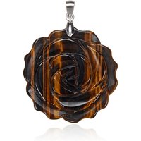 Tigerauge-Silberanhänger Tigerauge-Silberanhänger