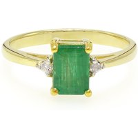 Bahia-Smaragd-Silberring Bahia-Smaragd-Silberring