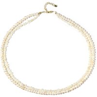 Edelstein-Silberhalskette Edelstein-Silberhalskette