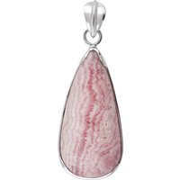 Rhodochrosit-Silberanhänger (Bali Barong) Rhodochrosit-Silberanhänger (Bali Barong)