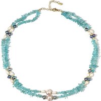 Edelstein-Silberhalskette (Riya) Edelstein-Silberhalskette (Riya)