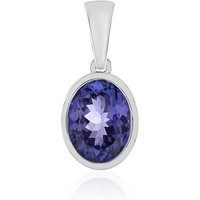 AAA-Tansanit-Goldanhänger AAA-Tansanit-Goldanhänger