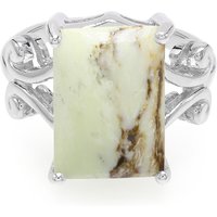 Magnesit-Silberring Magnesit-Silberring