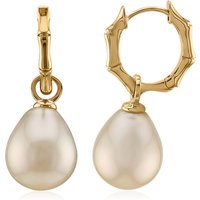 Goldene Kabira-Südseeperlen-Silberohrringe (TPC) Goldene Kabira-Südseeperlen-Silberohrringe (TPC)