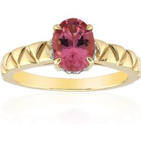 Kalifornischer Pinkfarbener Turmalin-Goldring (Remy Rotenier) Kalifornischer Pinkfarbener Turmalin-Goldring (Remy Rotenier)