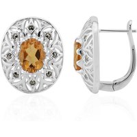 Citrin-Silberohrringe (Annette classic) Citrin-Silberohrringe (Annette classic)