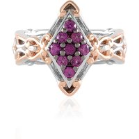 Rhodolith-Silberring (Gems en Vogue) Rhodolith-Silberring (Gems en Vogue)