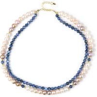 Edelstein-Silberhalskette (Riya) Edelstein-Silberhalskette (Riya)