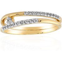 Weißer Topas-Silberring Weißer Topas-Silberring