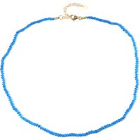 Neonblauer Apatit-Silberhalskette (Adela Silber) Neonblauer Apatit-Silberhalskette (Adela Silber)