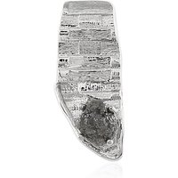 Silberfarbener Diamant-Silberanhänger (MONOSONO COLLECTION) Silberfarbener Diamant-Silberanhänger (MONOSONO COLLECTION)