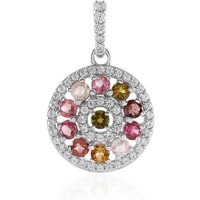 Turmalin-Silberanhänger Turmalin-Silberanhänger