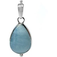 Aquamarin-Silberanhänger (Bali Barong) Aquamarin-Silberanhänger (Bali Barong)