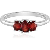 Tansania-Rubin-Silberring Tansania-Rubin-Silberring