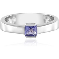 Tansanit-Silberring Tansanit-Silberring