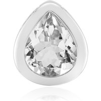 Weißer Topas-Silberanhänger (MONOSONO COLLECTION) Weißer Topas-Silberanhänger (MONOSONO COLLECTION)