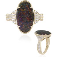 Andamooka-Matrix-Opal-Goldring (AMAYANI) Andamooka-Matrix-Opal-Goldring (AMAYANI)