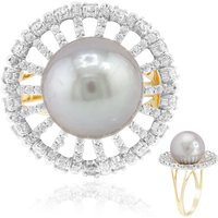 Tahitiperlen-Goldring (TPC) Tahitiperlen-Goldring (TPC)