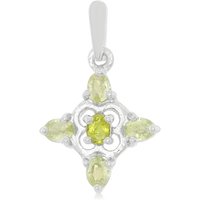 Kupfer-Turmalin-Silberanhänger Kupfer-Turmalin-Silberanhänger