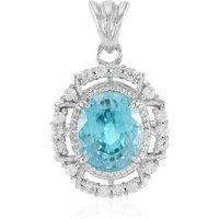 Ratanakiri-Zirkon-Silberanhänger (Adela Silber) Ratanakiri-Zirkon-Silberanhänger (Adela Silber)