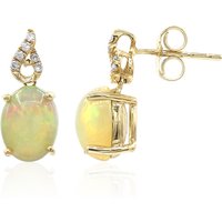 AAA-Welo-Opal-Goldohrringe AAA-Welo-Opal-Goldohrringe