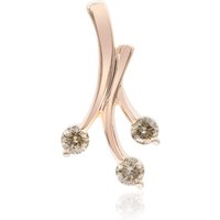 SI1 Argyle-Rose de France-Brillant-Goldanhänger (Annette) SI1 Argyle-Rose de France-Brillant-Goldanhänger (Annette)