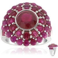 Madagaskar-Rubin-Silberring Madagaskar-Rubin-Silberring