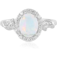 Welo-Opal-Silberring Welo-Opal-Silberring