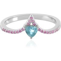 Ratanakiri-Zirkon-Silberring (Adela Silber) Ratanakiri-Zirkon-Silberring (Adela Silber)