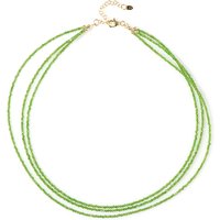 Russischer Diopsid-Silberhalskette Russischer Diopsid-Silberhalskette