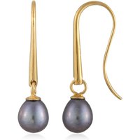 Süßwasserzuchtperlen-Silberohrringe Süßwasserzuchtperlen-Silberohrringe