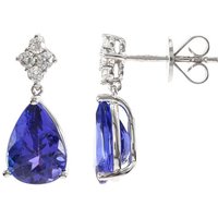 AAA-Tansanit-Goldohrringe (CIRARI) AAA-Tansanit-Goldohrringe (CIRARI)