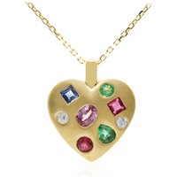 Edelstein-Goldhalskette (Adela Gold) Edelstein-Goldhalskette (Adela Gold)