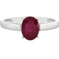 Madagaskar-Rubin-Silberring Madagaskar-Rubin-Silberring