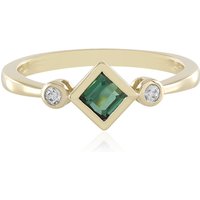 Grüner Benedito-Turmalin-Goldring (Adela Gold) Grüner Benedito-Turmalin-Goldring (Adela Gold)