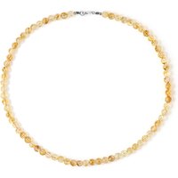 Citrin-Silberhalskette Citrin-Silberhalskette