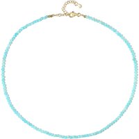 Amazonit-Silberhalskette Amazonit-Silberhalskette