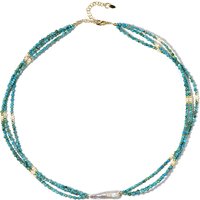 Edelstein-Silberhalskette (Riya) Edelstein-Silberhalskette (Riya)