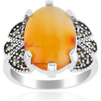 Karneol-Silberring (Annette classic) Karneol-Silberring (Annette classic)