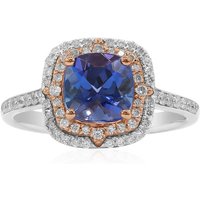 AAA-Tansanit-Goldring (CIRARI) AAA-Tansanit-Goldring (CIRARI)