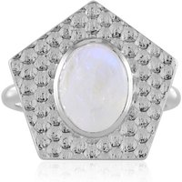 Regenbogen-Mondstein-Silberring (MONOSONO COLLECTION) Regenbogen-Mondstein-Silberring (MONOSONO COLLECTION)