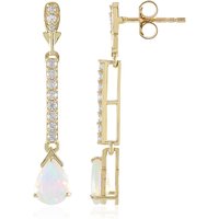 Welo-Opal-Goldohrringe (de Melo) Welo-Opal-Goldohrringe (de Melo)