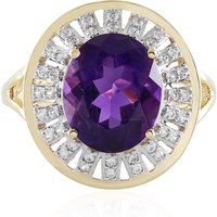 Marokkanischer Amethyst-Goldring Marokkanischer Amethyst-Goldring